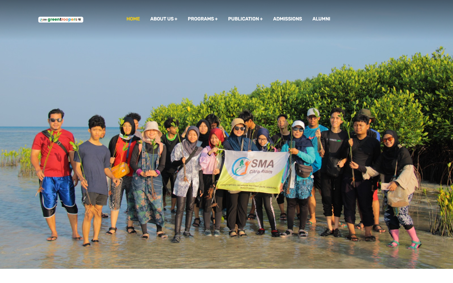 Preview of SMA Citra Alam School System